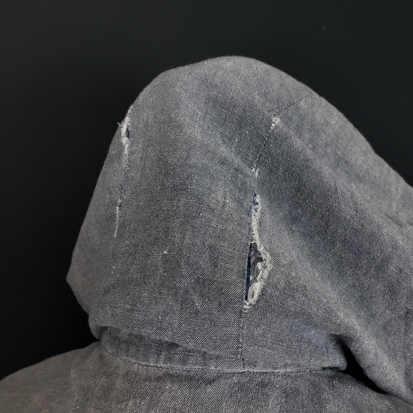 Armani Button Up Long Sleeve Hoodie - Picture 7 of 10